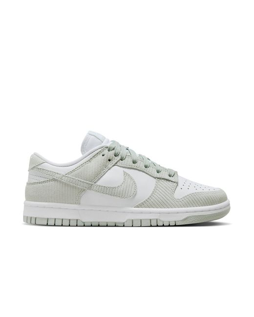 Nike White (Wmns) Dunk Low 'Light Corduroy'