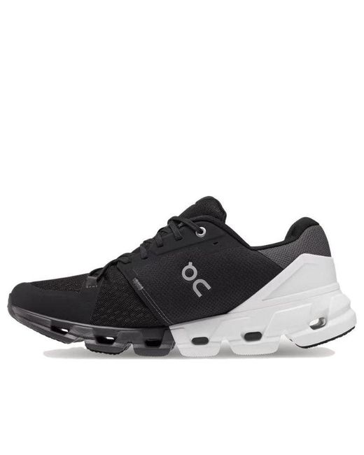 On Shoes Black Cloudflyer 4 Wide for men
