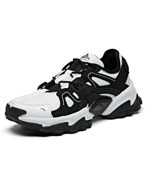 Anta Black Outdoor Series Sneakers for men