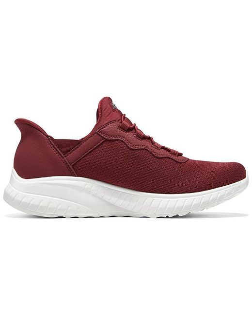 Skechers Red (Wmns) Slip-Ins Bobs Sport Squad Chaos