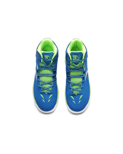Anta Blue Basketball Series Sneakers High for men