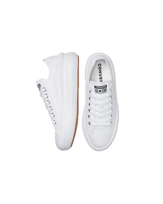 Converse White (Wmns) Chuck Taylor All Star Move Low