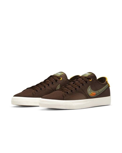 Nike Brown Daan Van Der Linden X Blazer Court Sb 'Baroque' for men