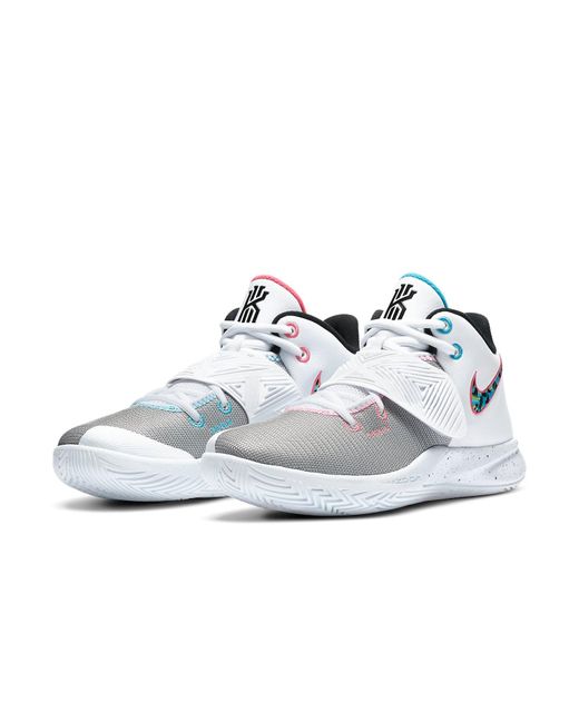 Nike White Kyrie Flytrap 3 'South Beach' for men