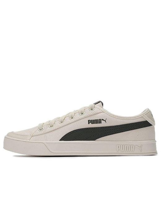 PUMA White Smash V2 Vulc Cv 'Whisper Thyme' for men