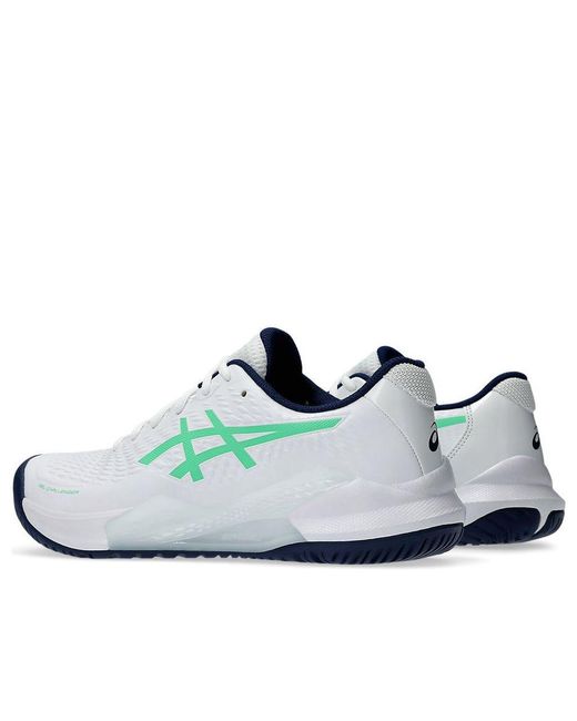 Asics White Gel-Challenger 14 New Leaf' for men