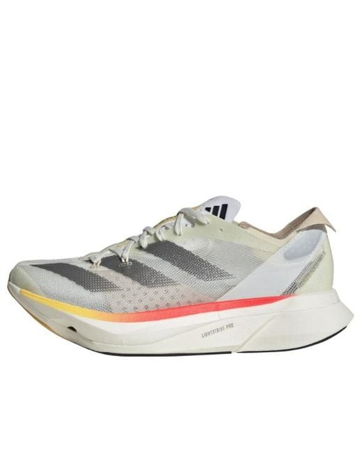 Adidas White (Wmns) Adizero Adios Pro 3 'Ivory Iron Metallic Crystal Sand'