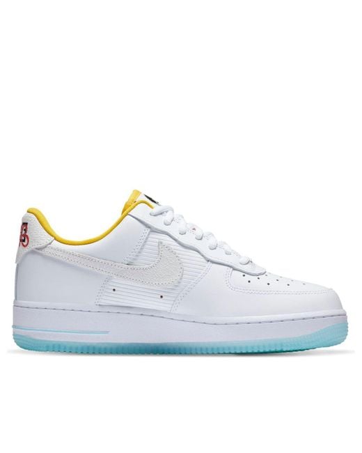 Nike Blue (Wmns) Air Force 1 '07 'Corner Markets'
