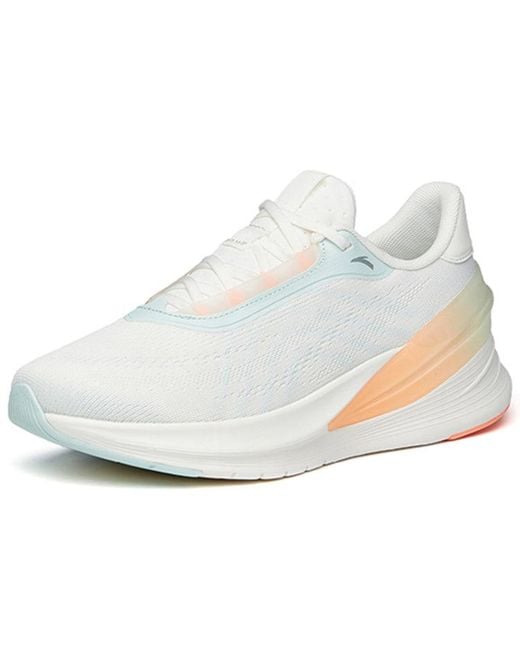 Anta White (Wmns) Running Series Sneakers Melon'