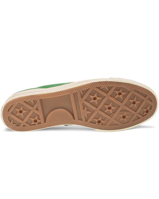 Converse Green Lucky Star Ox Gum Honey' for men