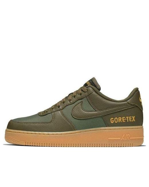 Nike Green Gore-Tex Air Force 1 Low 'Medium' for men
