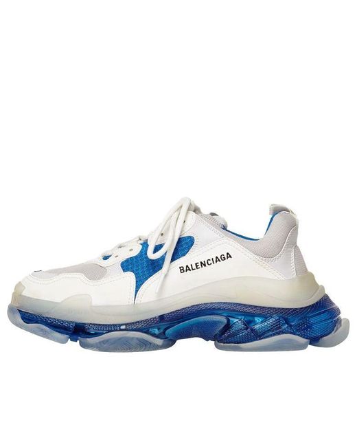 Balenciaga Blue Triple S Sneaker for men