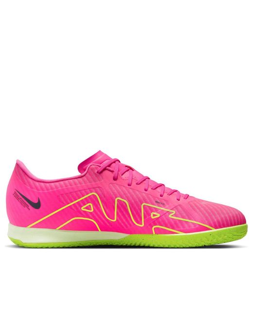 Nike Pink Zoom Mercurial Vapor 15 Academy Ic 'Luminous Pack' for men