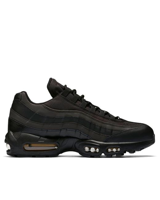 Nike Black Air Max 95 Premium Se for men