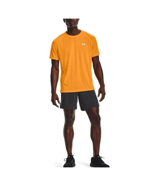 Under Armour Gray Speedpocket 7" Shorts for men