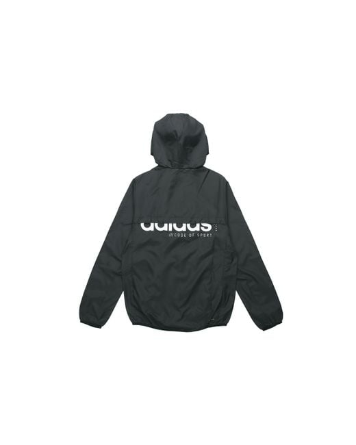 Adidas Green Casual Sports Hooded Windproof Woven Jacket for men