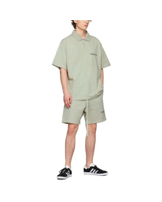 Fear Of God Gray Fw21 Fleece Sweat Shorts for men