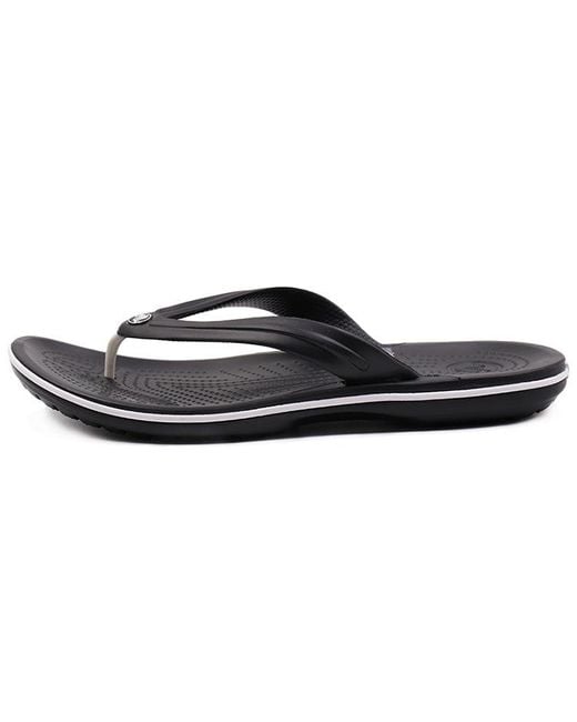 CROCSTM Black Beach Flip-Flops