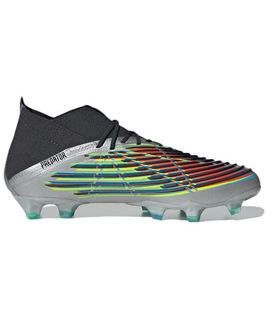 Adidas Blue Predator Edge.1 Fg Metallic' for men