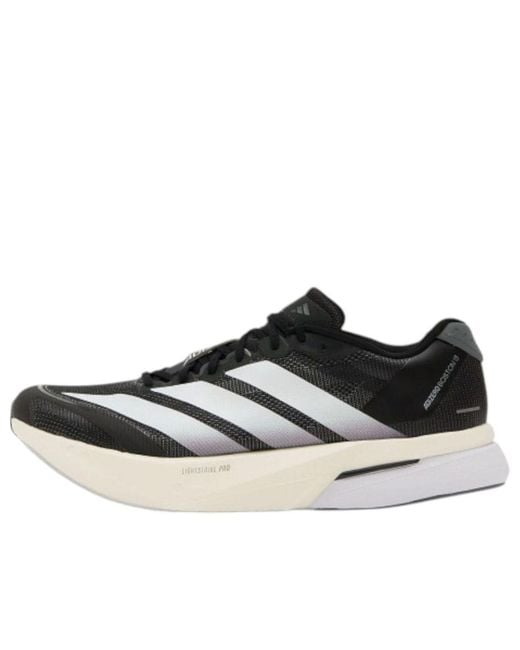 Adidas Black Adizero Boston 13 for men