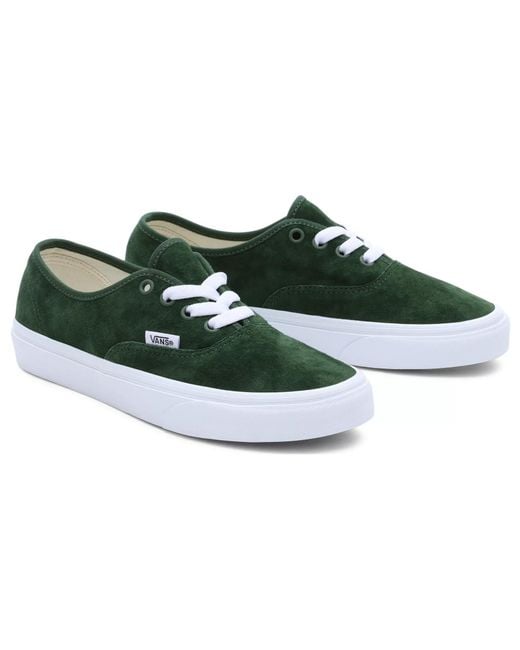 Vans Green Pig Suede Authentic for men