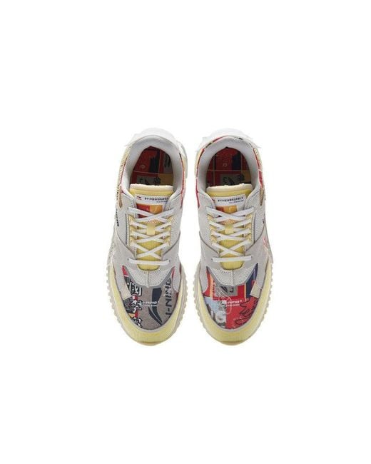 Li-ning White Classic Paris Fashion Week 2021' for men