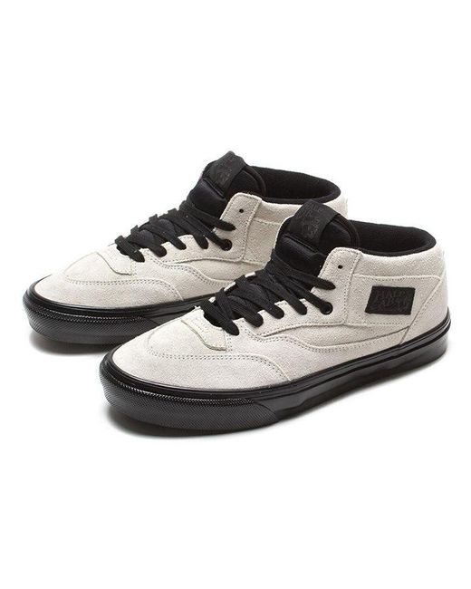 Vans Black Skate Half Cab Mid-Top Sneakers for men