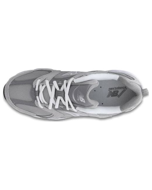 New Balance White 530 'Raincloud' for men