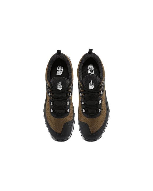 The North Face Black Cragmont Waterproof Hiking Shoes for men