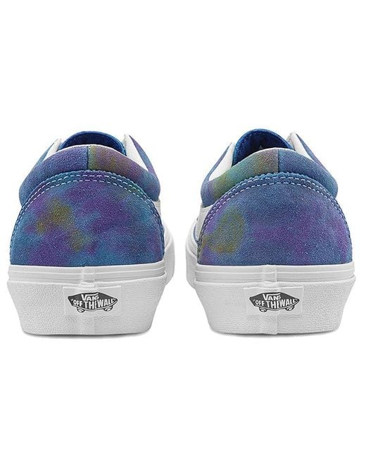 Vans Blue Bold Ni 'Tie Dye Suede' for men