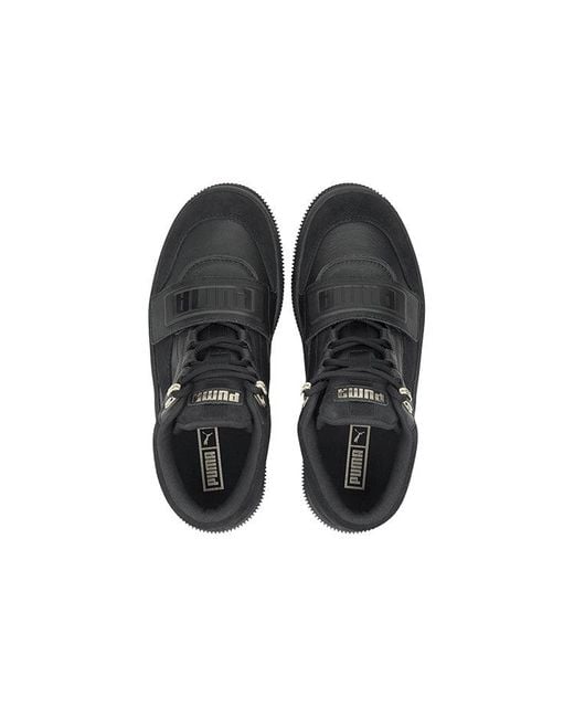 PUMA Black (Wmns) Deva Suede