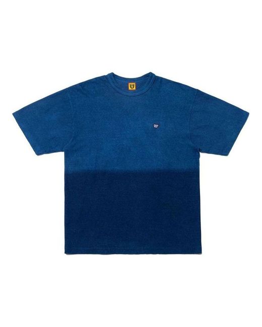 Human Made Blue Dyed T-Shirt #1 for men