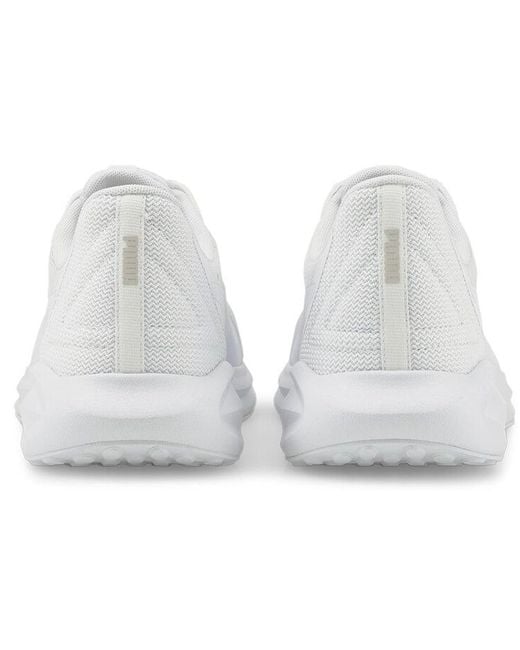 PUMA White Twitch Runner for men
