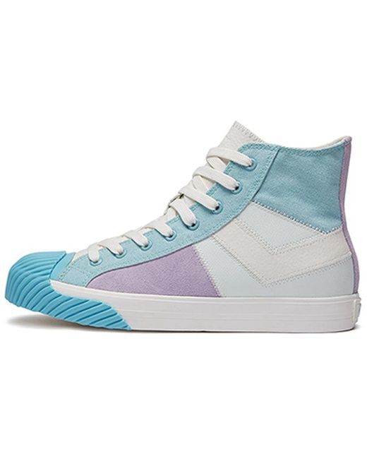 Product Of New York Blue Leisure High-top Board Shoes