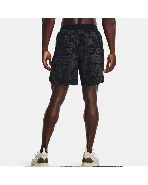 Under Armour Blue Destroy All Miles Shorts for men