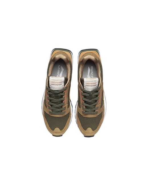 Li-ning Brown Counterflow Yuehua Tan' for men