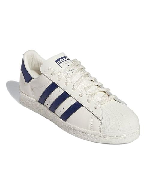 Adidas Superstar 80s 'footwear White Trace Blue Grey Two' for men