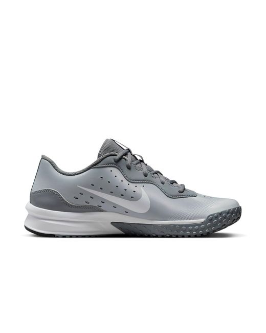 Nike Gray Alpha Huarache Varsity 4 Tf 'Wolf' for men