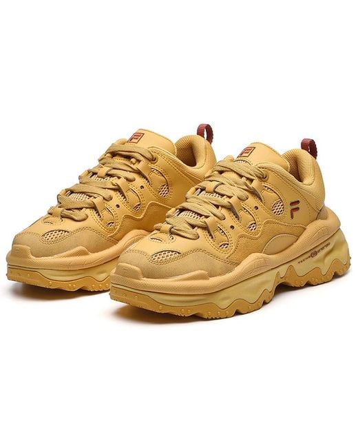 Fila Yellow (Wmns) Qd96 Athletic Shoes