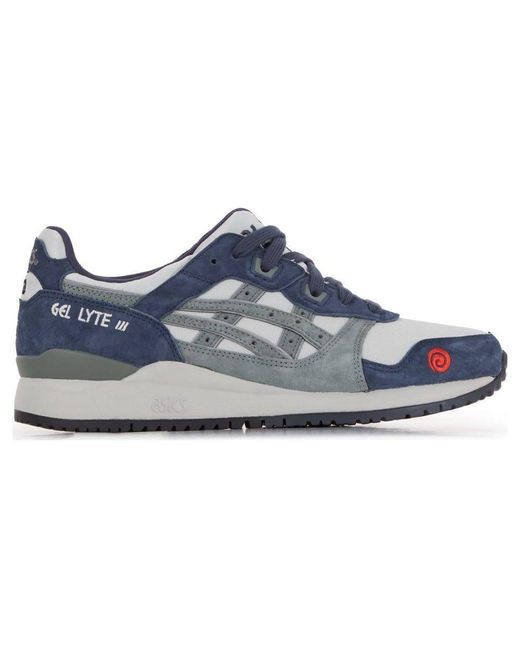 Asics Blue Naruto Shippuden X Gel Lyte 3 Og 'Kakashi' for men
