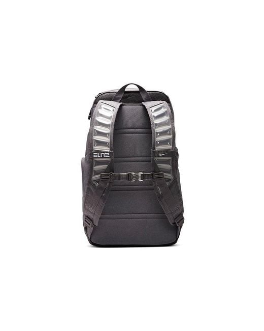 Nike Gray Elite Pro Basketball Schoolbag Backpack