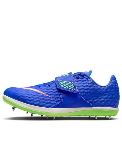 Nike Blue High Jump Elite Track & Field Jumping Spikes for men