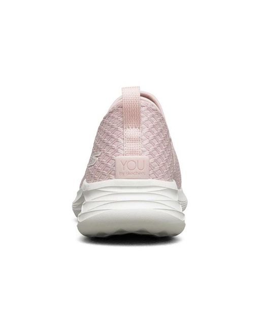 Skechers White (Wmns) You Wave Running Shoes