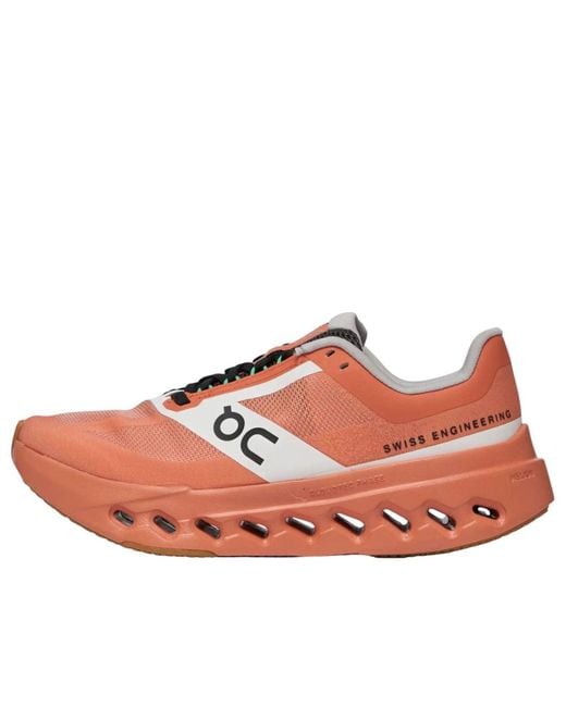 On Shoes Red (Wmns) Cloudsurfer Next Z5 'Canyon'