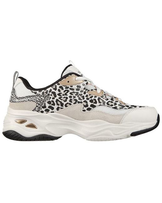 Skechers White (Wmns) D'Lites 4.0 Natural Habitat Kadn Beyaz Sneakers