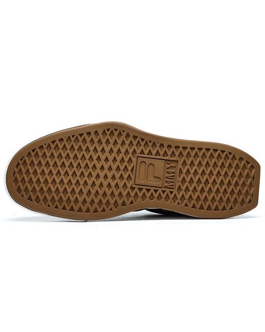 Fila Black Floral Sneakers for men