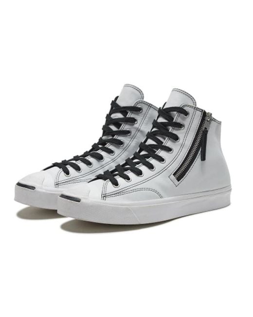 Converse Gray Jack Purcell Zip for men