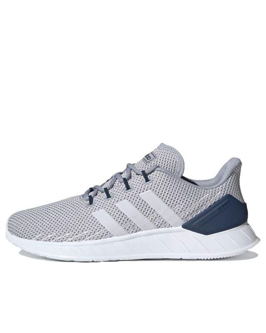 Adidas Neo Questar Flow Nxt Shoes Grey in Blue for Men | Lyst