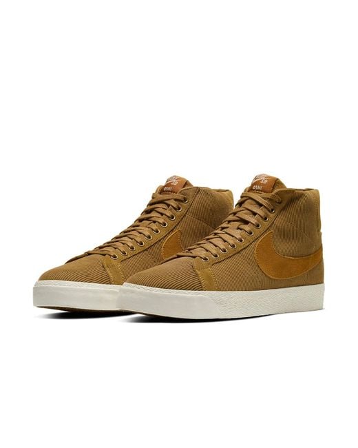 Nike Brown Oski X Blazer Mid Sb Label' for men