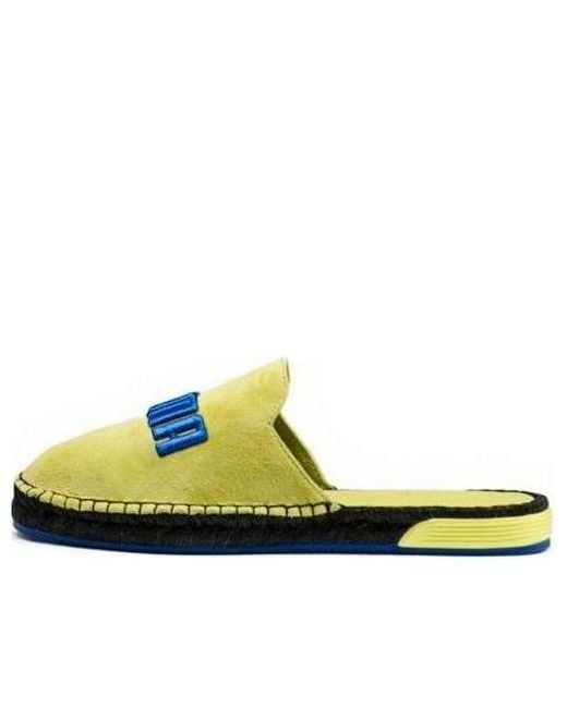 PUMA Green (Wmns) Fenty X Espadrilles 'Sulphur Spring'
